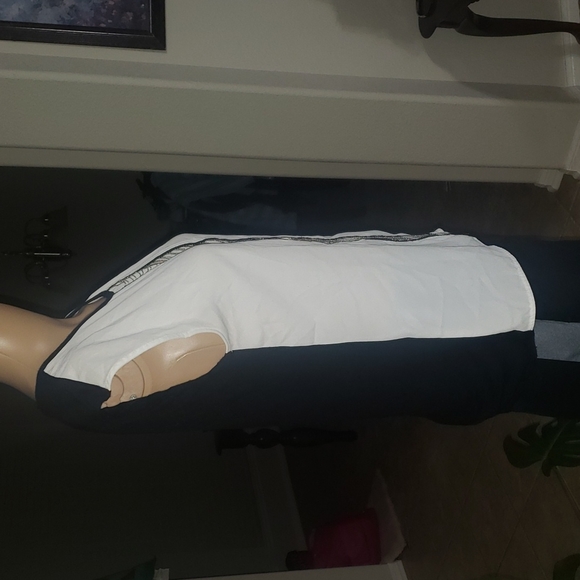 BCX m draped chains hardware center color block flowy - Picture 6 of 7